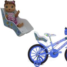 Cadeirinha Boneca Alive Infantil Bebe Traseira Bicicleta Infantil Core