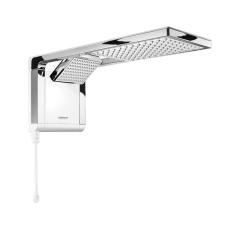 Chuveiro Acqua Duo Ultra 220v - Lorenzetti Branco Com Cromado