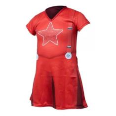 Fantasia Infantil Aventureira Vermelha ( dos 2 aos 9 anos ) - SGB Moda