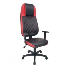 Cadeira Gamer Para Home Office Linha Gamer Blenda Vermelho - DESIGN OF