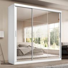 Guarda Roupa Casal Paris 2gav C/esp Nas 3pts Corre - Quarta Divisão Mó