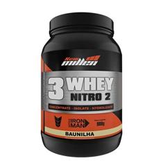 Whey 3W Nitro2-900g Baunilha - New Millen, New Millen