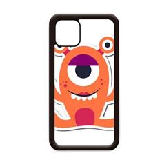 Capa para iPhone 11 Pro Max com monstro laranja e alienígena para Apple Mobile