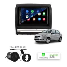 Multimídia MP10 CarPlay e Android Auto Palio 2003 a 2012 - First Optio