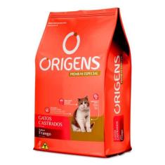 Ração para Gatos Castrados Origens Premium Especial Sabor Frango 1Kg