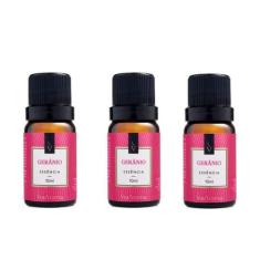 Kit 3 Essências Geranio - 10Ml Via Aroma