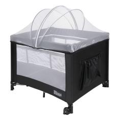 Berço Portátil Burigotto Serenata Desmontável Até 15kg Black Preto