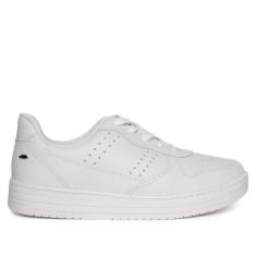 Tênis Feminino Dakota Casual de Couro Branco, Branco, 38