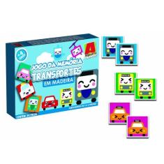 Jogo da Memória Transportes em Madeira - Algazarra