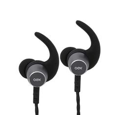 Fone De Ouvido Esportivo Bluetooth Para Corrida - Oex Drift Fn409 - Cinza