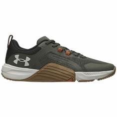Tênis Under Armour Tribase Reps Unissex Verde Militar Confortável Academia Cross Training Exercício-Unissex
