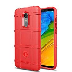 Capa para Xiaomi Redmi 5 Plus, proteção robusta, material TPU de fibra de carbono, macia, antiderrapante, antiimpressões digitais, capa totalmente protetora para Xiaomi Redmi 5 Plus