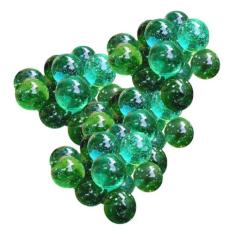 350un Bolinha De Gude Bola De Gude Infantil Adulto Verde - Escalda Pés