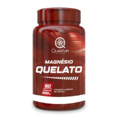 Magnésio Quelato 60 Cápsulas 500mg Quantum Nutrition