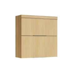 Armário Aéreo Cozinha Modulado Marquesa c/ 2 Portas Basculante 80 cm N