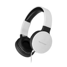 Fone de Ouvido Headphone Multilaser PH269 Dobrável P2 Branco