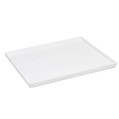 Prato Square Quadrado 27x27 Branco em Polipropileno Linha Tropical Vem