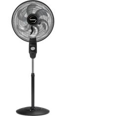 Ventilador de Coluna Mallory Eolo 6 pás 40 cm - 220V, Preto e Grafite,