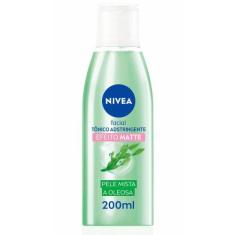 Tônico Adstringente Facial Nivea Controle do Brilho 200ml, Branco, sem