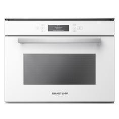 Micro-ondas de Embutir Brastemp GMT40AB 40L 900W Grill Crisp Vapor Branco 220V