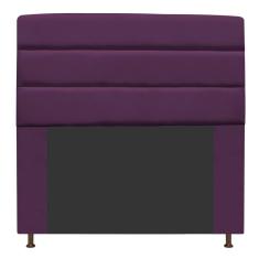 Cabeceira Turim 160 Cm Queen Size Suede Roxo