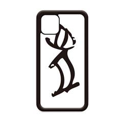 Bones Inscriptions Coelhos do Zodíaco Chinês para iPhone 12 Pro Max Capa para Apple Mini Mobile Case