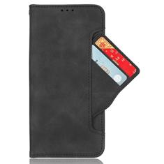 IDEWEI Capa com compartimento para cartão para Samsung Galaxy A34 5G com suporte flip capa de couro para Samsung Galaxy A34 5G capa de telefone magnética retrô carteira de telefone com slots de cartão
