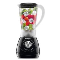 Liquidificador Mondial Easy Power 550W 2 Velocidades L-550, Preto, 110
