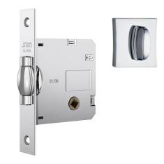 Fechadura Rolete 1025 Quadrada Banheiro Inox - Stam