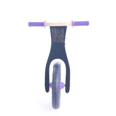 Bicicleta De Equilíbrio De Madeira BiciQuétinha Lousa Roxa