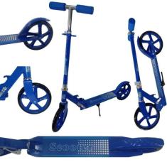 Patinete Crianças Jovens E Adultos Ajustável ul 100Kg - Analu Kids