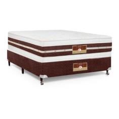 Cama Box Casal Castor Silver Star Air Double Pocket Hibrido 138x188x61