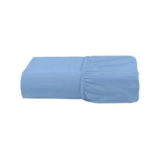 Lençol Solteiro Avulso Malha 100% Algodão Roupa de Cama Com Elástico -