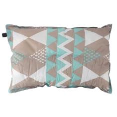 Travesseiro de Acampamento, Travesseiro de Viagem Inflável Com Bolsa de Armazenamento Travesseiro de Ar Ergonômico para Pescoço Travesseiro Lombar Travesseiro Inflável para