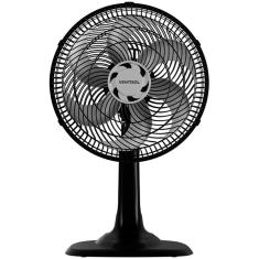 Ventilador de Mesa  Turbo 30 cm 52 W 6 Pás 3 Velocidades Ventisol - Preto