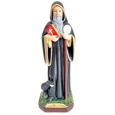 Imagem Escultura de São Bento 30 Cm Gesso