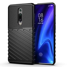 XIAOMI Capa premium para Redmi K20 Pro, capa de material de fibra de carbono, macia, antiderrapante, antiimpressões digitais, capa totalmente protetora para XIAOMI Redmi K20 Pro Premium