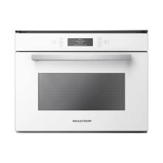 Micro-Ondas Brastemp Vitreous De Embutir 40 Litros Branco Com Grill - Gmt40ab 220V