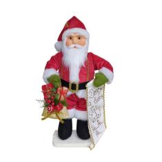 Boneco Natal Papai Noel Pergaminho 50cm