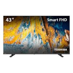 Smart TV DLED 43" Full HD Toshiba 43V35L VIDAA 2 HDMI 2 USB Wi-Fi - TB017MOUT [Remanufaturado] TB017MOUT