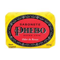 Sabonete Phebo Odor de Rosas com 90g, 1, 90g