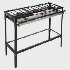 Fogão Industrial Progás 3 Bocas PREA-300 Perfil 3 Gás glp Alta Pressão