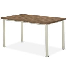 Mesa de Jantar Retangular Aço Nobre Júlia Plus com 135cm de Largura