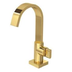 Torneira De Mesa Bica Alta Para Lavatório Polo 1198Gl33 Gold