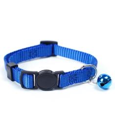 VAZZIC Coleira de sino para cães e gatos com fivela estilo refletivo