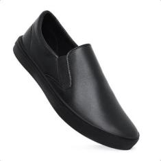 Tênis Slip On Iate Masculino Sapatênis Casual Sem Cadarço Leve Confortável-Masculino