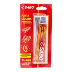 Junta Cola Silicone Sabó Alta Temperatura Cinza Motor