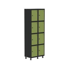 Armário Locker Guarda-roupa 8 Portas Aço Grp 502/8 - Pandin Móveis