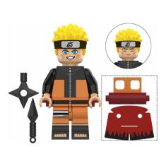 Boneco Blocos De Montar Naruto Uzumaki Juventude