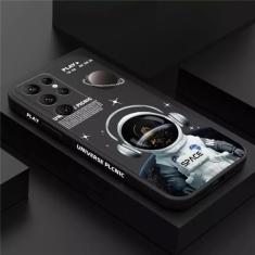 Capa para samsung s23 ultra s22 plus s21 fe espaço astronauta capa de telefone para galaxy a14 a34 a54 a13 a33 a53 a32 a52 casos, 4, para a72